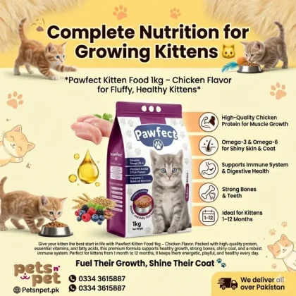 Pawfect kitten food