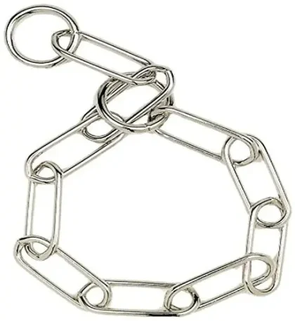 Eco Choke Chain Steel For Dogs cats  medium