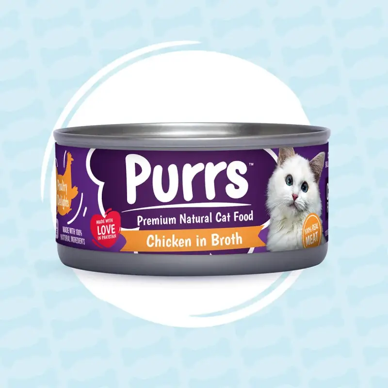 Purrs wet cat food 130g tin Chicken and fish Flavor - Image 3