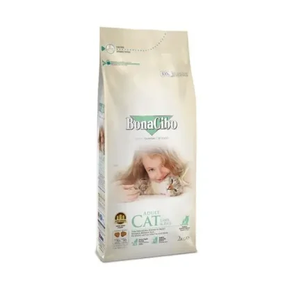 BONACIBO ADULT CAT FOOD LAMB AND RICE 2KG