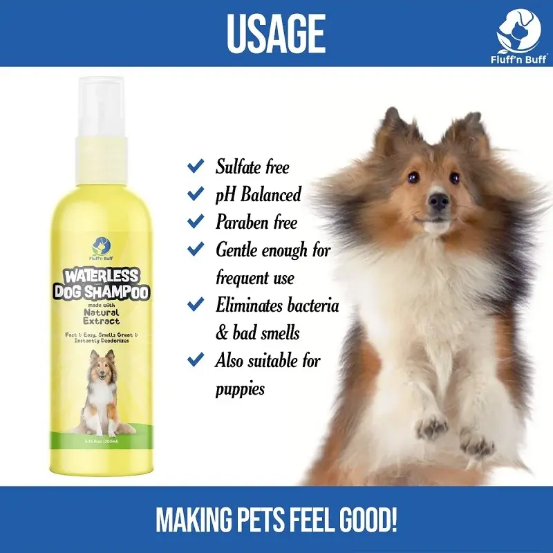 Waterless Dog Shampoo