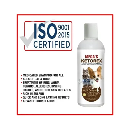 Megas Ketorex Medicated Shampoo