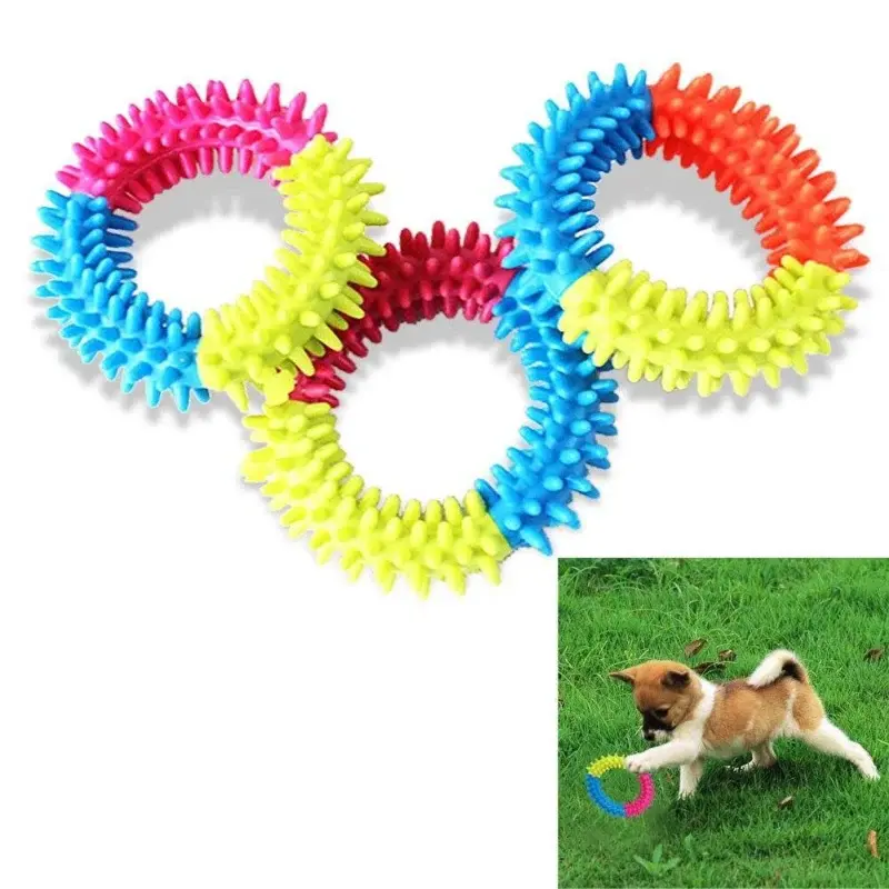 Pet Round Teether Toy For Cats and Dogs