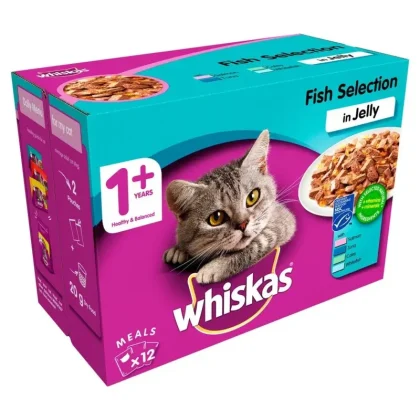 whiskas cat food pouch