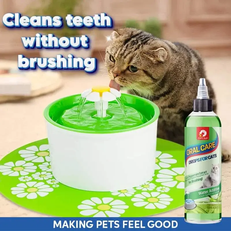 Oral Care Drops for Pets Teeth and Mouth smell
