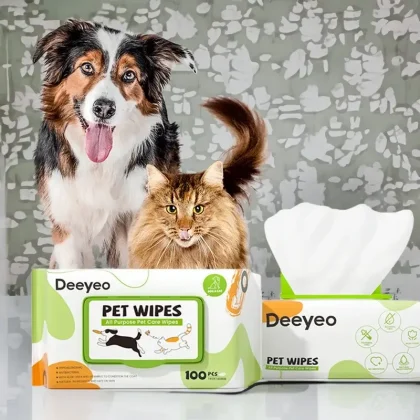Pet Wipes - Multipurpose for Eyes, Ears, Skin, Paws And Nails
