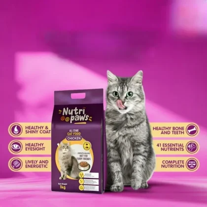 Nutri paw Cat Food for All Stages Chicken Flavor