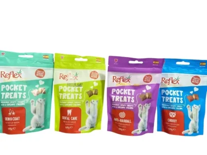 Reflex pocket treats for cats