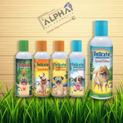 Delicate Classic Range Cat & Kitten Shampoo gently cleanses, nourishes, and softens fur while maintaining natural moisture.