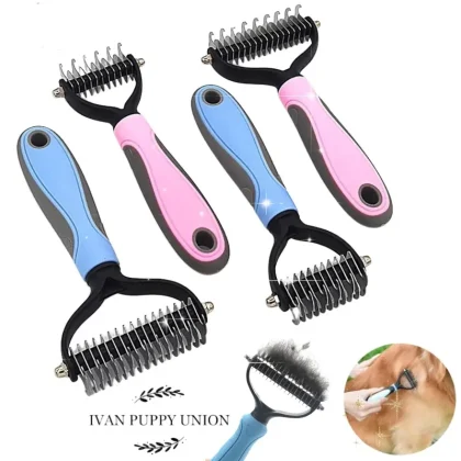 Pet Dematting comb High Quality Dual head