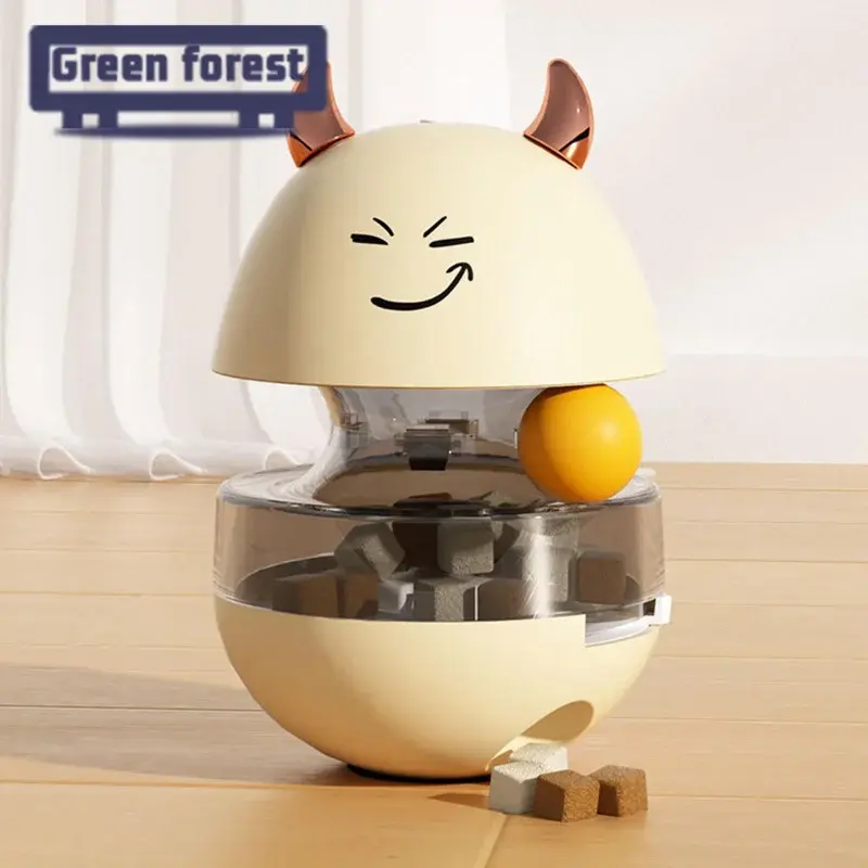 Tumbler Balance toy Keep your cat active and mentally stimulated with the Cat Ball Toy & Treat Dispenser. It rolls, rewards, and encourages healthy play with adjustable treat release and durable design