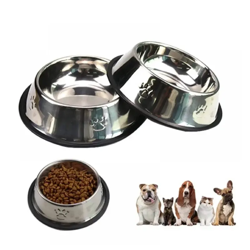 Upgrade your pet’s mealtime with our decent style stainless steel bowls. Durable, non-slip, easy to clean, and available in multiple sizes