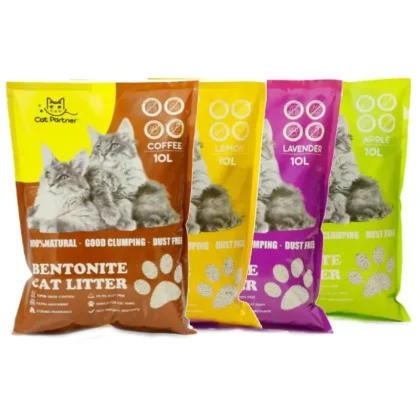 Best cat litter in Pakistan! Cat Partner Bentonite Litter offers superior clumping, odor control & natural scents. Perfect for all cat breeds.
