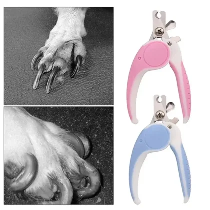 Premium Nail Cutter/Clipper for cats and dogs of all sizes and life stages. Features sharp stainless steel blades, safety guard, and non-slip handle