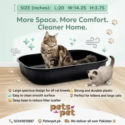 Cat litter tray