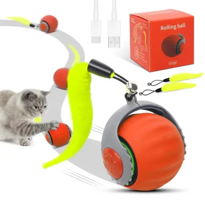 Buy Speedy Tail 3.0 Cat Toy Ball – 2025 NEW Interactive Cat Toy with three mode switching and two-speed adjustment. Perfect indoor/outdoor smart play ball that keeps cats active, engaged, and mentally stimulated. Durable, rechargeable, and designed for nonstop fun.