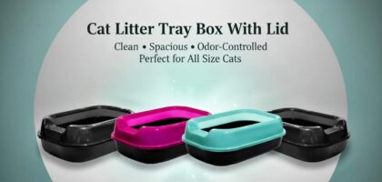 Cat litter tray