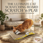 Cat scratching board
