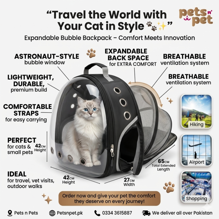 Expandable Astronaut Space Bubble Window Backpack Pet Carrier