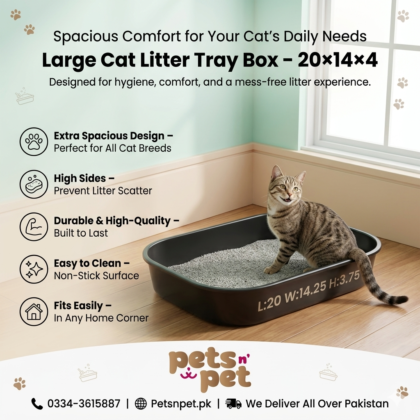 Cat litter tray box