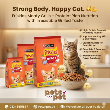 Friskies Meaty Grills Adult Dry Cat Food