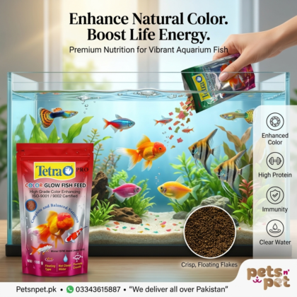 etra Pro+ Color Glow Fish Feed 100gm