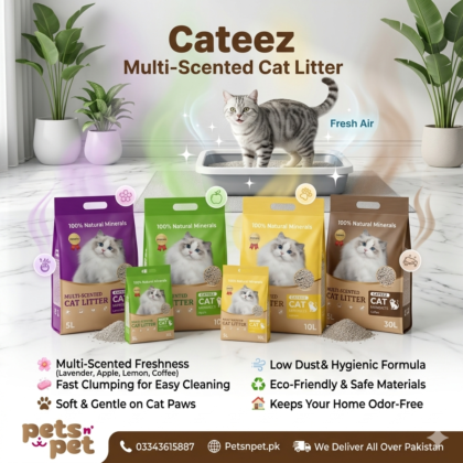 Cateez Cat litter imported High Quality Bentonite 5L 10L 30L Packs