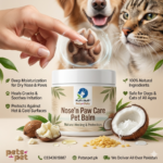 Nose’n Paw Pet Balm to nourish, protect, and heal skin.
