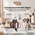 Professional nail clippers for small and medium pets