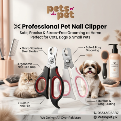 Professional nail clippers for small and medium pets