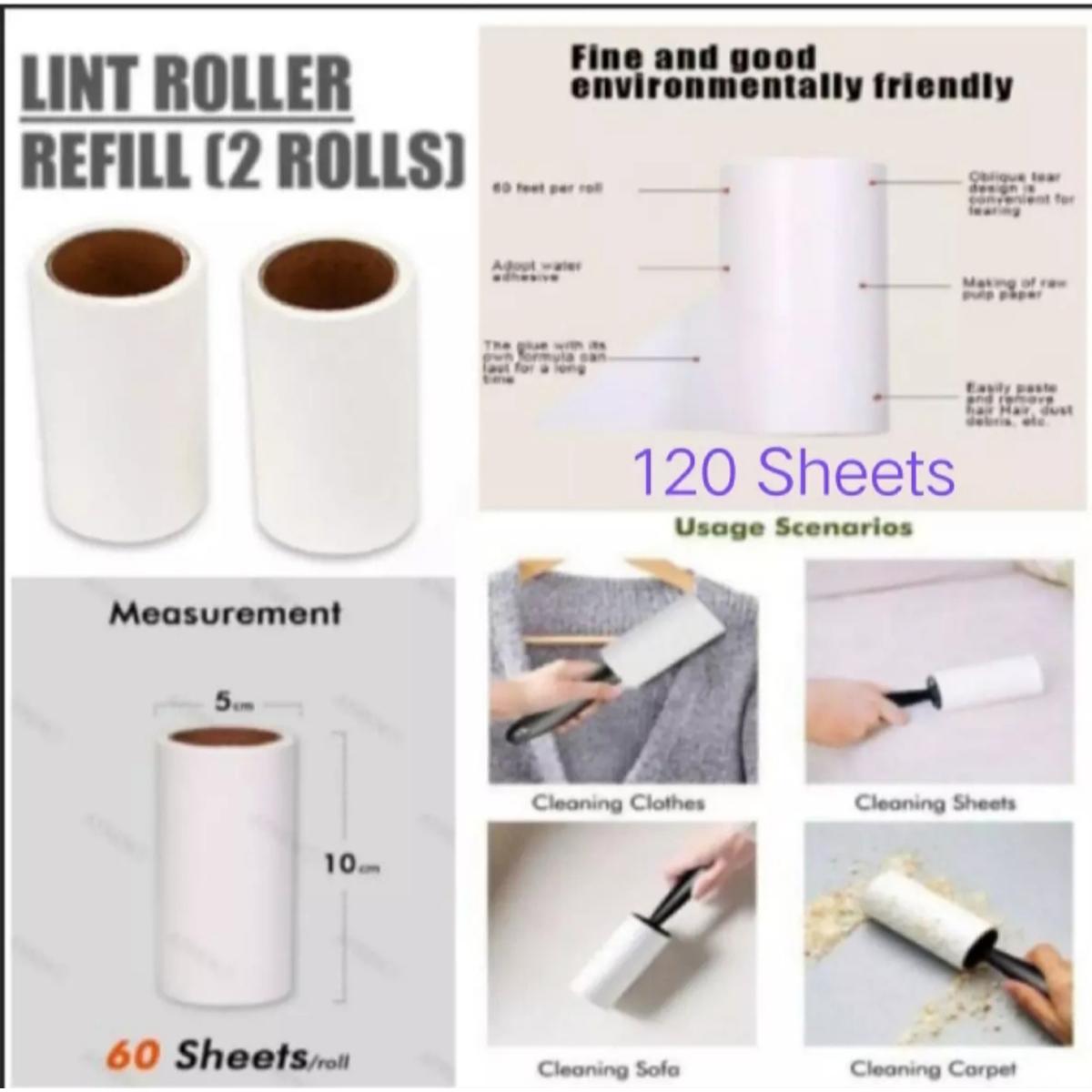 Lint rollar sheets