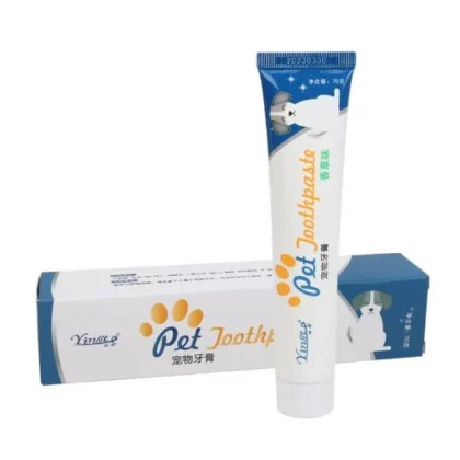Pet Edible Toothpaste for Dogs & Cats – Safe Daily Teeth Cleaning & Oral Care (1 PCS)