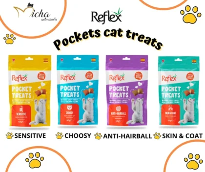 Reflex pocket treats for cats