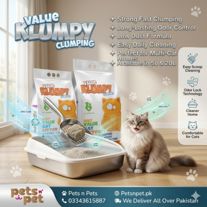 Value klumpy cat llitter
