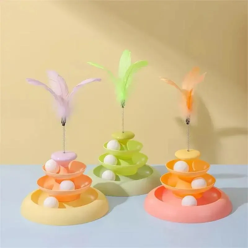 Tower Toy for cats Playing All Day