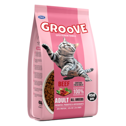 Groove chicken food