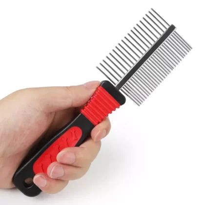 Double side pet comb