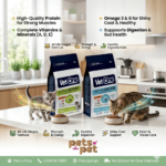 Give your cats the best start and sustained health with Vetone Adult & Kitten Food, a premium formula crafted to deliver complete and balanced nutrition for cats of all ages.