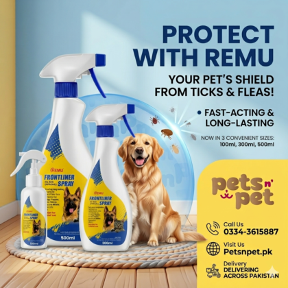 Remu Frontliner Tick & Flea Spray