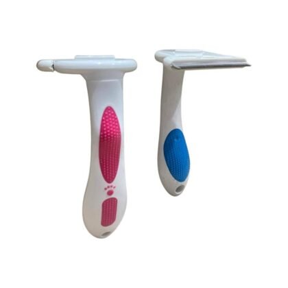 🐱 Pets DeShedding Hair Comb – Cat Furminator Grooming Tool for Effective Shedding Control