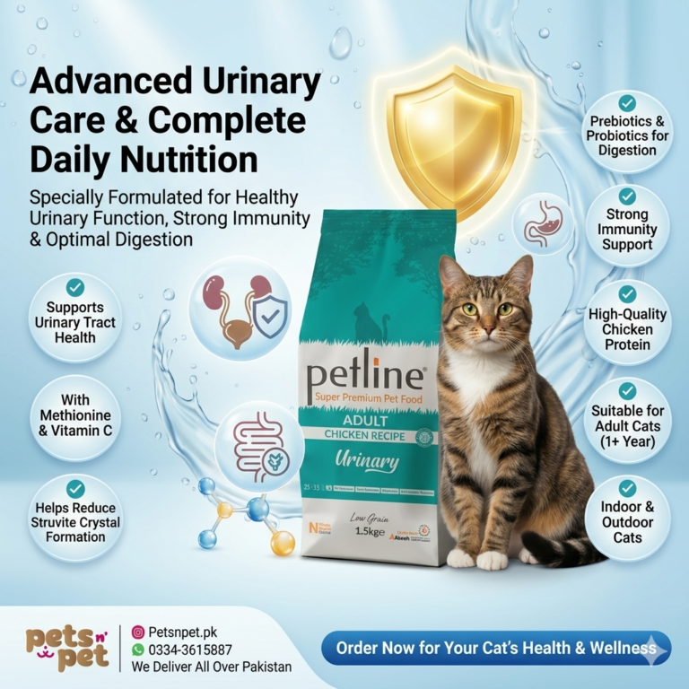 🐱 Petline Super Premium Adult Urinary Cat Food Chicken Selection (1.5kg)