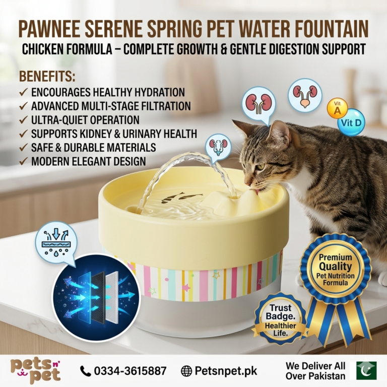 Serene Spring – Premium Pet Water Fountain