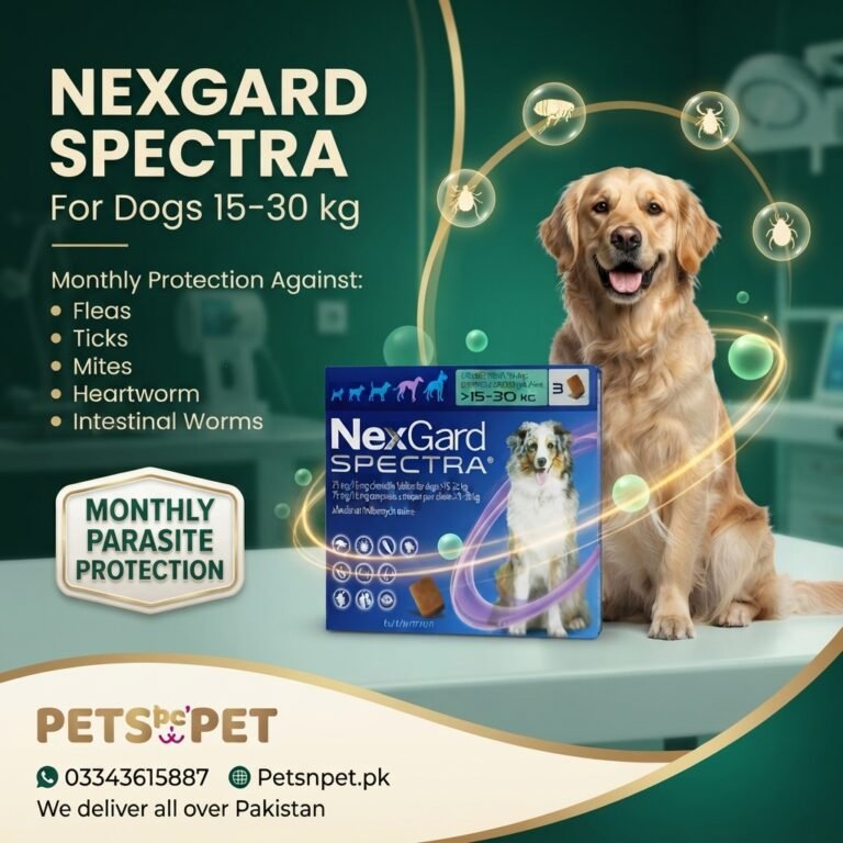 NexGard Spectra for Dogs 15–30 kg – Chewable Tablet