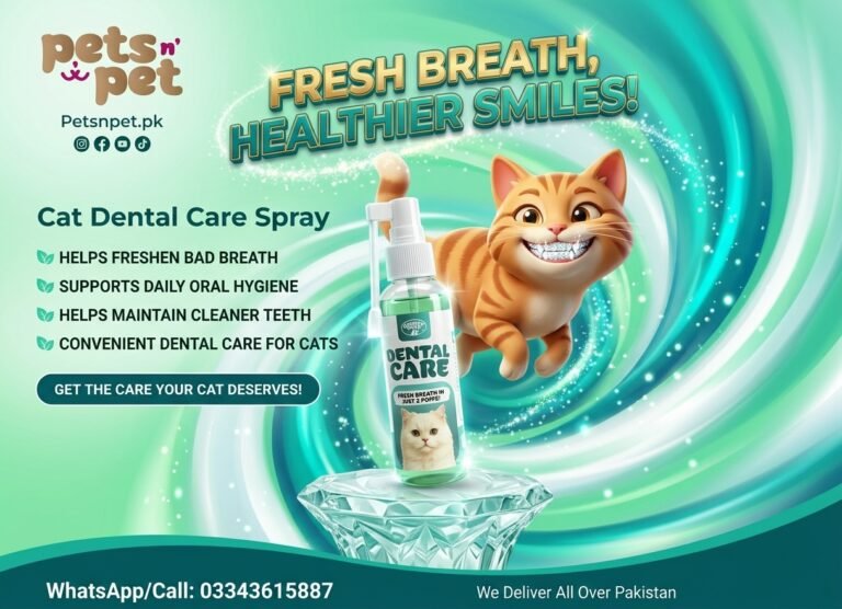 Cat Dental Care Spray – Bad Breath Control & Teeth Cleaning Spray for Cats