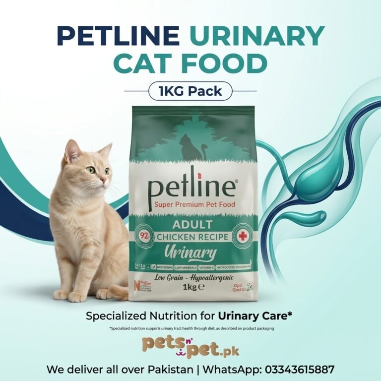 Petline Urinary Cat Food 1KG – Specialized Nutrition for Urinary Health in Cats