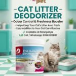 Cat Litter Deodorizer – Odour Control & Freshness Booster for Cat Litter